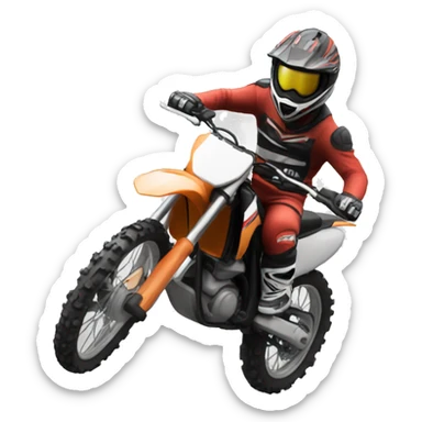Dirtbike sticker