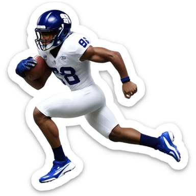 Saquan Barkley running sticker