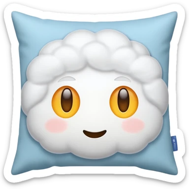 Pillow sticker
