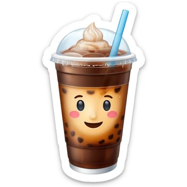 ice americano for to-go sticker