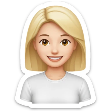 Cheif Consultant, woman, wearing white shirt sticker