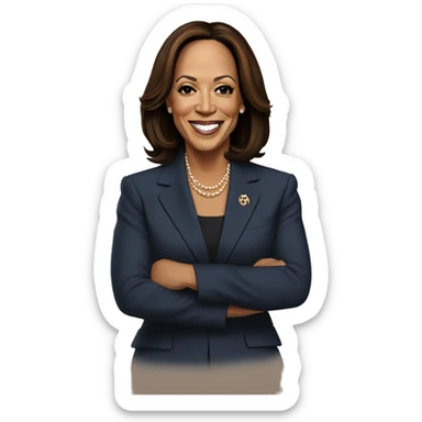 kamala harris sticker