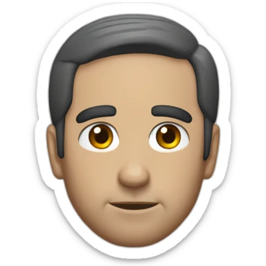 Michael Gary Scott from office tv series sticker