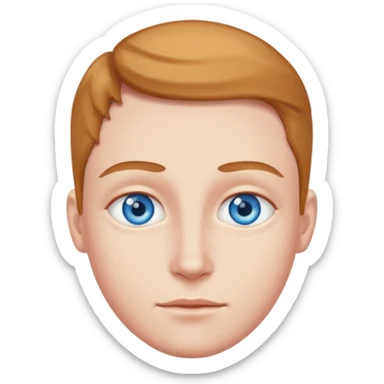 ojos azules  sticker