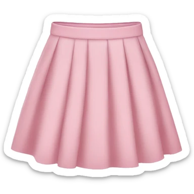 babypink skirt sticker