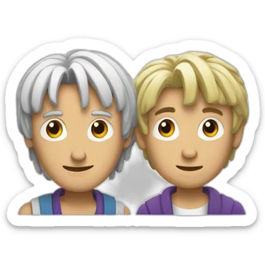 cute bill and ted sticker