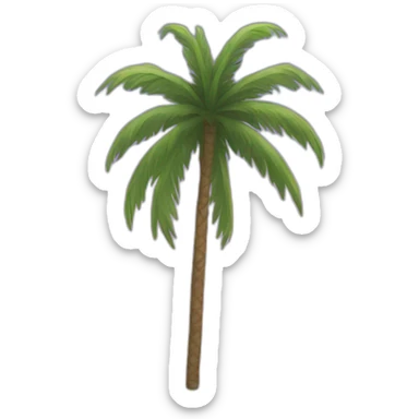 los angeles palm sticker