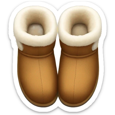 ugg slippers sticker