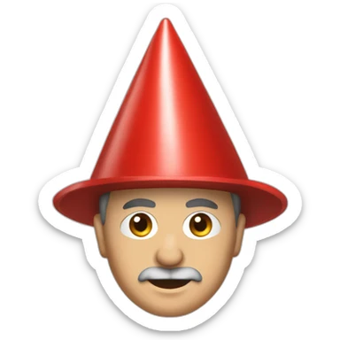 erdogan with party hat sticker