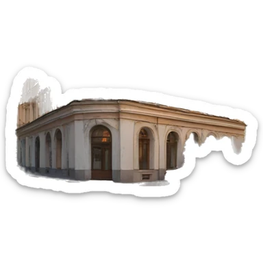 expensive restaurant in the center of Moscow sticker