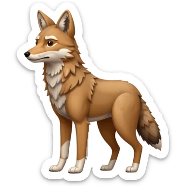Coyote sticker