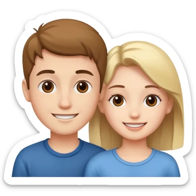 10 boy and a girl in a relationship and they are both so pretty I can’t wait for the next chapter to see  sticker