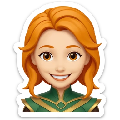 Miss Minutes from the Loki TV show sticker