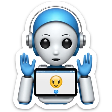 Add the words imma touch you sticker