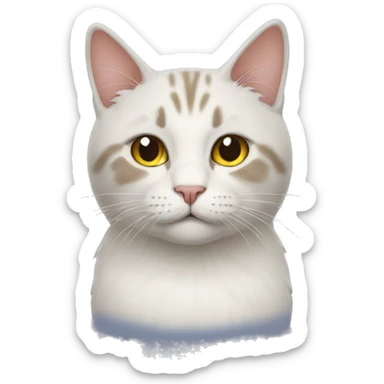 christus cat sticker