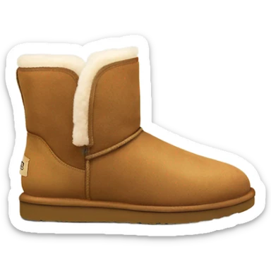 Short uggs sticker