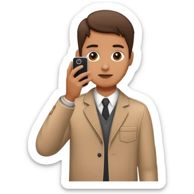 person taking photograph of a car with iphne sticker