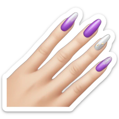 Nail artist sticker
