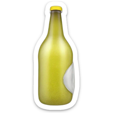 Bouteille plastique sticker