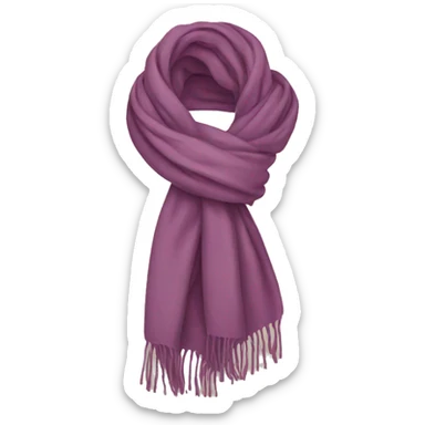 Scarf sticker