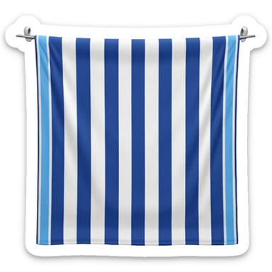 
beach vacation equipment sticker