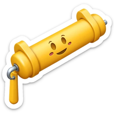 crer un emoji pour representer la moitier et maitenent avec une barr orizontal sticker