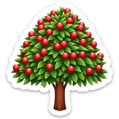 Australian Christmas bush sticker