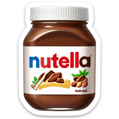 nutella sticker