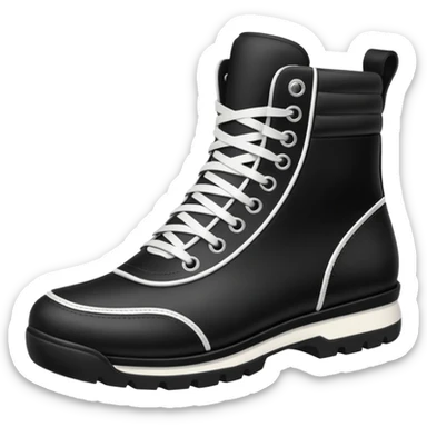 Make a sport boot emoji sticker