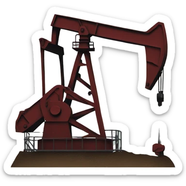 Pumpjack sticker