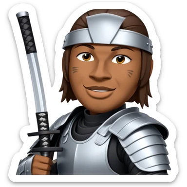 Modern Samurai sticker