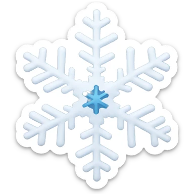 Snowflake  sticker