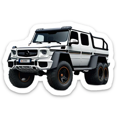 Classe g63 brabus 6x6 sticker