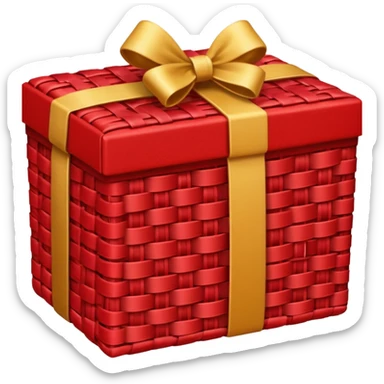 Return gift net hamper sticker
