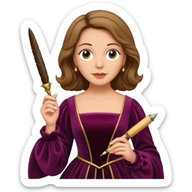 Barbara strozzi composer sticker