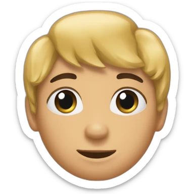 Thirty-seven points bangs sticker