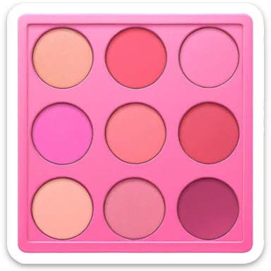 Pink makeup palette  sticker