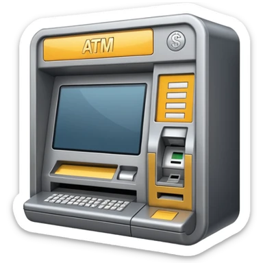 atm sticker