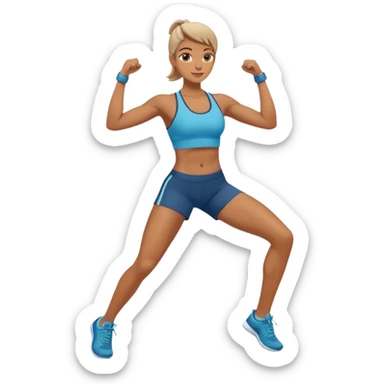 Fot exercise sticker