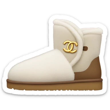 Chanel Ugg sticker