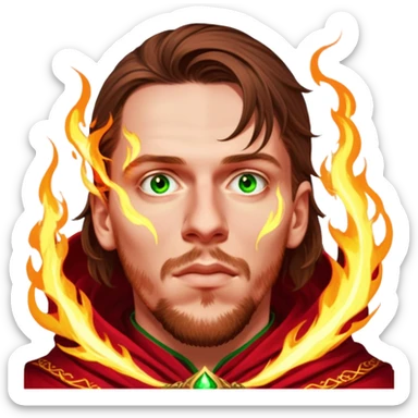 Pyromancer sticker