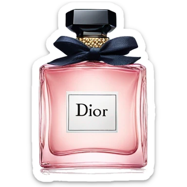 Dior parfume sticker