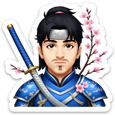 Samurai Warrior sticker