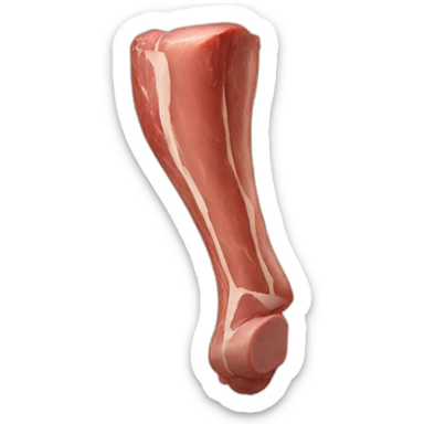 leg of meat sticker