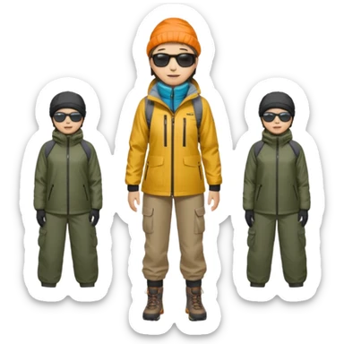 남미 여행에 가는 한국인의 전신을 그려줘! 바로 하이킹 갈 수 있을 정도로 잘 입은!

상체

🧥 방풍·방수 재킷 (고지대·우유니 필수)

👕 얇은 레이어드 2~3벌 (일교차 대비)

하체

👖 편한 바지(청바지 X, 스트레치 추천)

신발

👟 접지력 좋은 운동화 (마추픽추 필수)

🥾 우유니: 방수 신발 or 장화

악세사리

🧣 넥워머·모자 (아침/저녁 체감 -5~10도)

🕶️ 선글라스 (우유니·사막지역 눈부심 강함)

활짞!!!!!!!!!!!!!!! 웃고있게해줭
너무 두꺼웡 옷이 sticker