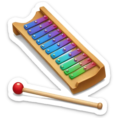 a xylophone emoji sticker