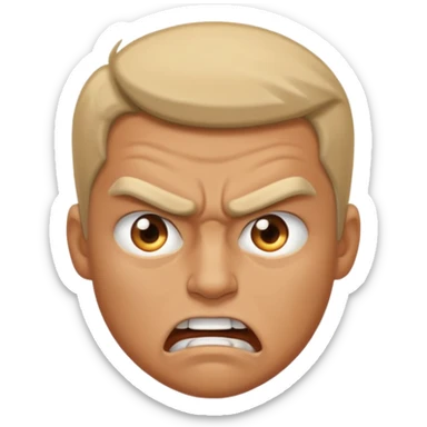 Angry arrogant is tired of idiots powerful being or engity sticker