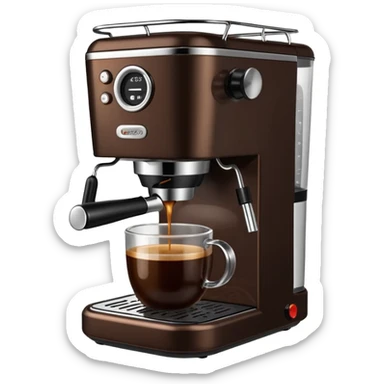 Coffee maker dripping espresso



















 sticker