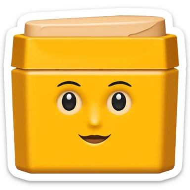 yellow makeup concealer packaging sticker