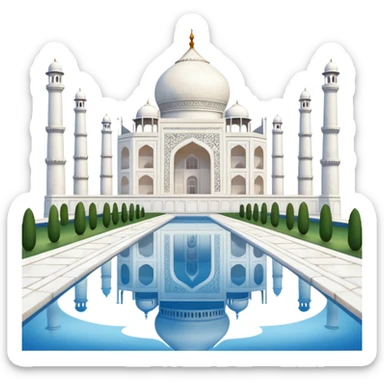 Taj Mahal  sticker